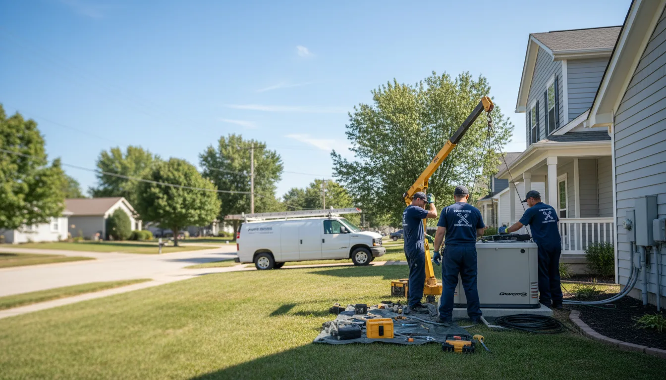 Generator Installation in Oak Forest, IL near me